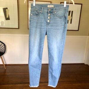 Madewell Button-Front Jeans